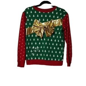 Awake Ugly Christmas Sweater Size M